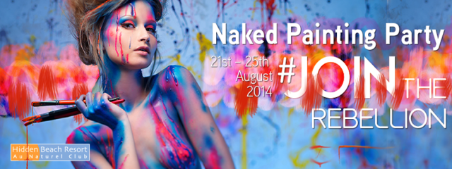 #JoinTheRebellion: A Naked Painting Party in Mexico