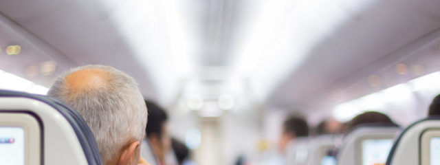 Will I get sick from recycled air on an airplane?